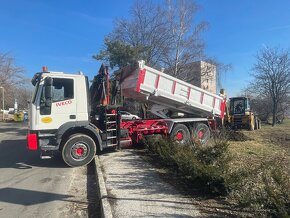 Iveco 6x4 trojstranný vyklapač + Hydraulicka ruka - 5