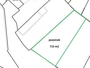 Exkluzívne na predaj stavebný pozemok 713 m2 Gbelce, Nové Zá - 5