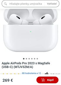 Apple AirPods Pro 2023 s MagSafe (USB‑C) (MTJV3ZM/A) - 5