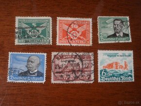 Rôzne známky Deutsches Reich (1) + FDC San Marino - 5