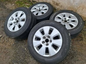 zimní Alu kola disky orig Audi A4 A6 Vw Sharan r16 - 5