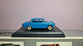 1:43 ŠKODA 1000 MB 1964 LQ-LIGHT BLUE MB 1. EDÍCIA  - 5