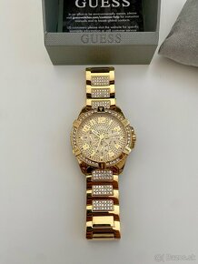 Guess Frontier Hodinky Pozlatené UNISEX - 5