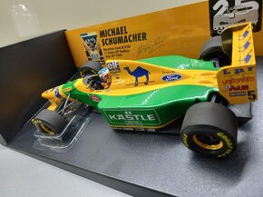 F1 BENETTON FORD B193B 1.PODIUM GERMANY 93 SCHUMACHER 1:18 - 5