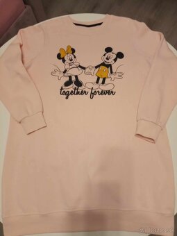 KOŽUŠINOVÁ MIKINA+ROLÁK+MICKEY MIKINA+TOP č.40-42=5€  - 5