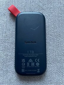 Externý SSD disk Netac 1TB a Sandisk 1TB - 5