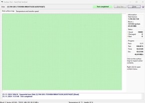 2,5" HDD Toshiba 640GB, model MK6475GSX, zdravie 83 percent - 5