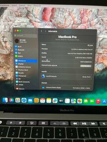 MacBook Pro 2018 touchbar 256gb Nová batéria nový displej - 5