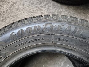 175/65 r14 zimné 2 ks GOODYEAR dezén 8,1 mm DOT2019 - 5