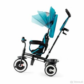 Predám zánovnú Trojkolku Kinderkraft ASTON - turquoise - 5