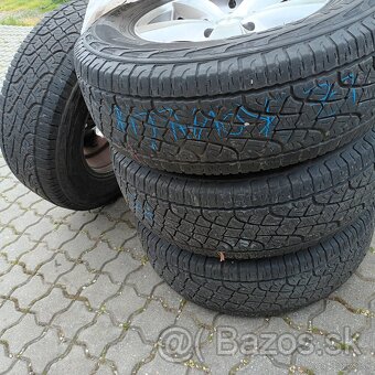 Predám pneu+disky245/70R1+Disky 7jx16 5x114,3 - 5