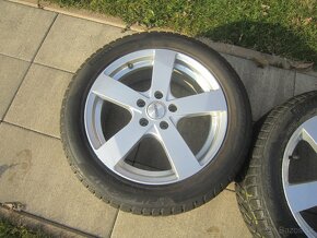 17" Al disky Dezent so zimnymi pneu Pirelli 215/55R17 - 5