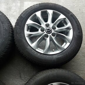 16"Elektróny originál Mazda 3 5x114,3 zimné - 5