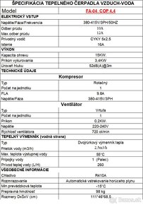 Tepelne cerpadlo 15Kw - 5