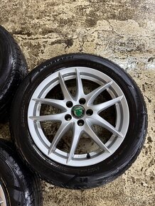 5x100mm R16 Skoda - 205/55 R16 letne Matador - 5