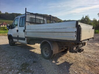 Iveco Daily 35C17 - dvojkabínové, trojstranný vyklápač - 5