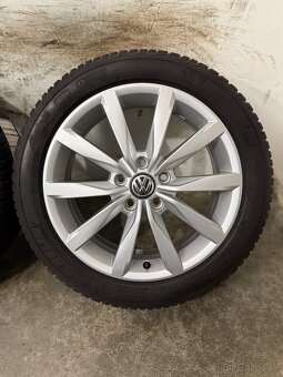 Zimná sada 5x112 R17 , 205/50/17 VW Dijon - Golf 7 - 5