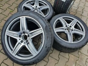 zimní alu kola orig. Mercedes AMG 5x112 99% r18" - 5