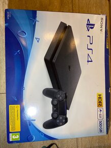 PS4 Slim 500GB❗️+ možnosť dokúpiť ďalšie ovládače - 5