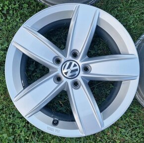 ORIGINÁL VOLKSWAGEN HLINÍKOVÉ DISKY 5x112 R16 - 5