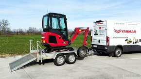 minibager Yanmar SV15VT rypadlo s hydraul. búracím kladivom - 5