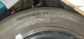 predám pneumatiky continental 185/60 R15 - 5