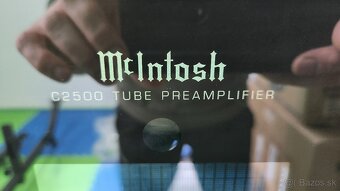 Predzosilňovač Mcintosh C2500 DAC Phono MM/MC - 5