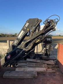 Volvo FL12 valník s hydraulickou rukou - 5