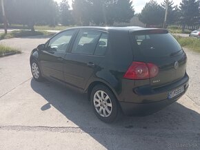 Volkswagen Golf 5, 1,6 76kw benzin+LPG, NOVÁ STK, EK - 5