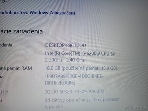 predám základnú dosku z notebooku Hp elitebook 850 g3 - 5