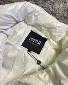 Trapstar Shiny Puffer Jacket – White - 5