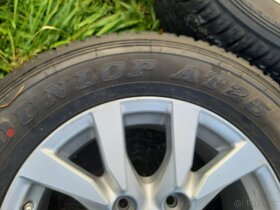 Alu sada R18 5x150 Toyota Lexus Nove Dunlop M+S 285/60 R18 - 5