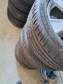 Predám letnú sadu alu disky Ford 5x115 R17, 205/50 - 5