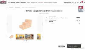 Schodiky s uloznym priestorom zn. Domestav - 5