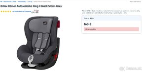 Autosedacka Britax Romer King II - 5