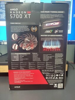 Predám AMD Radeon RX 5700XT - 6