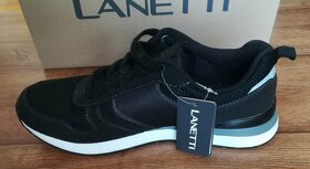 Lanetti čierne botasky - 6
