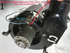 Nový ventilátor kúrenia na Škoda 110 a DDR Trabant - 6