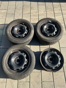 Plechové disky 5x100 r14" Škoda Fabia - 6