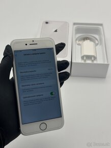 Apple iPhone 8 256GB v Bielej farbe 100% Zdravie Batérie - 6