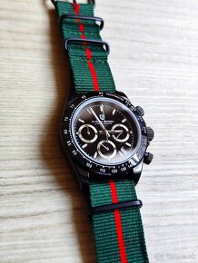 Luxusné hodinky - Pagani Design Black Silver 2 typy náramkov - 6