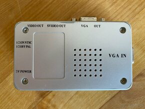 Video konverter / switch - VGA na S-Video / RCA - 6