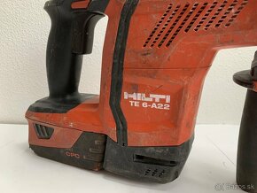 Hilti TE 6 A22 aku vŕtacie kladivo - 6