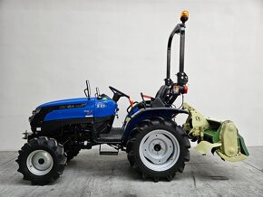 Malotraktor Solis 26 na predaj s pluhom a rotavátorom - 6