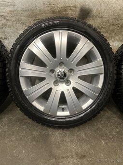 Zimná sada 5x112 R17 , 205/50/17 - Superb, Octavia, Golf - 6