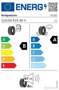 Letné pneumatiky Bridgestone TURANZA 225/50 R19 96V Enliten - 6