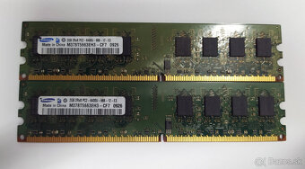 DDR2 4GB /2x 2GB/ 800MHz - 6