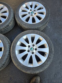 Alu disky  17" 5x112 Škoda Superb - 6