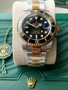 Rolex Submariner Date, Nové, 41mm, Zlato-čierne - 6