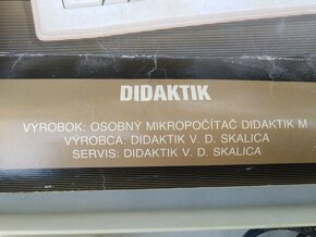 Retro počítač Didaktik M - 6